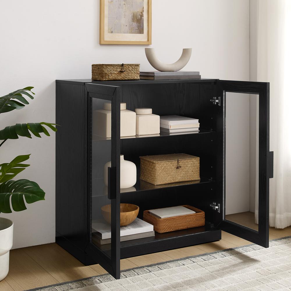 Essen Stackable Glass Door Kitchen Pantry Storage Cabinet. Picture 13