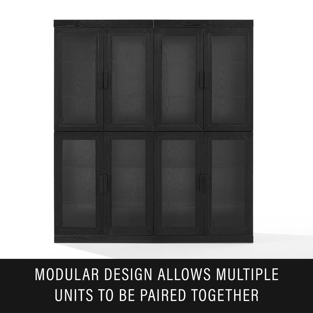 Essen Stackable Glass Door Kitchen Pantry Storage Cabinet. Picture 8