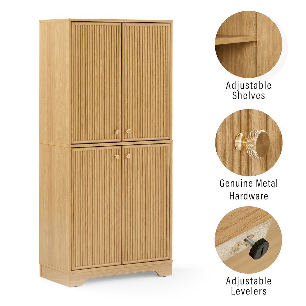 Naomi Kitchen Storage Pantry. Picture 10