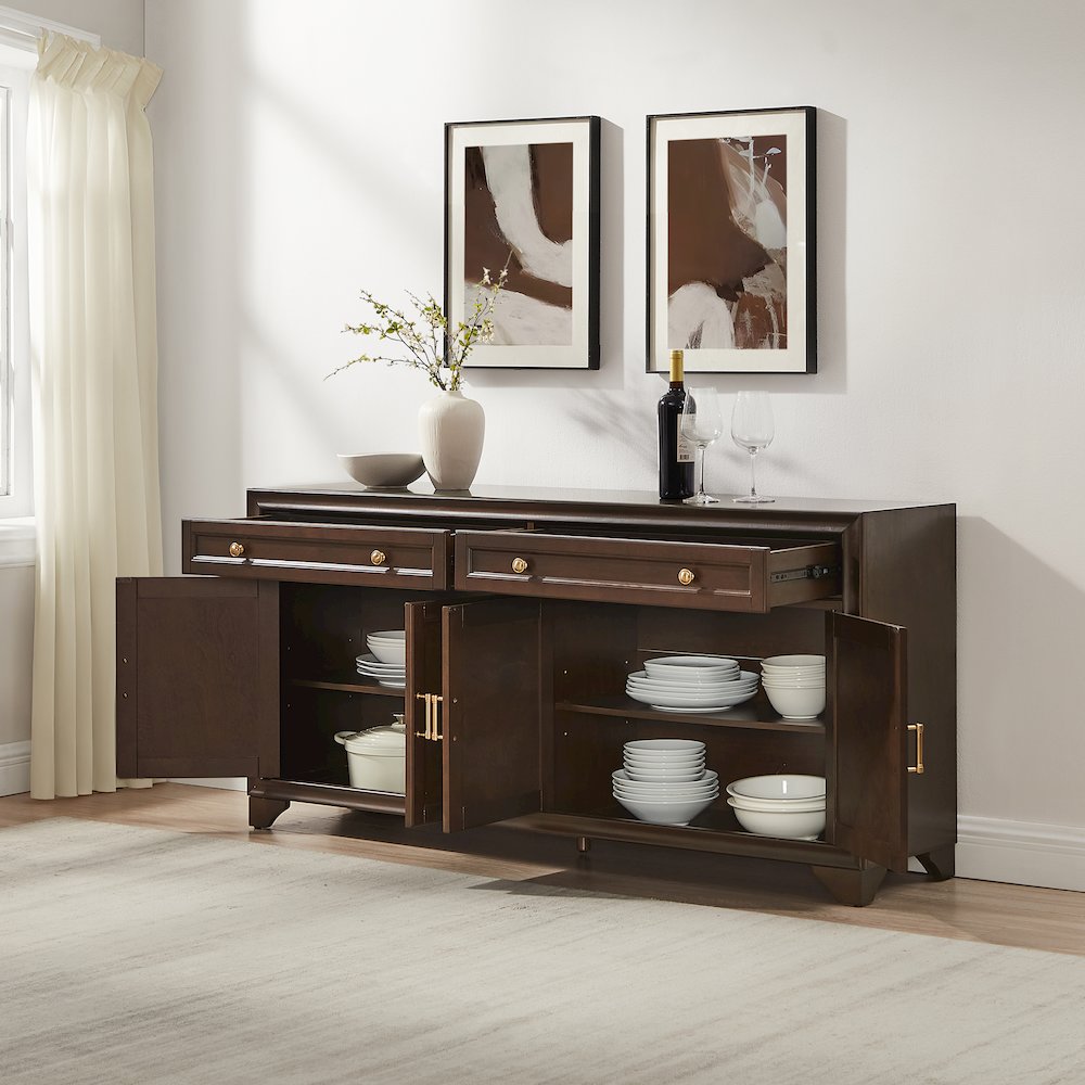 Tara Sideboard Brown. Picture 7