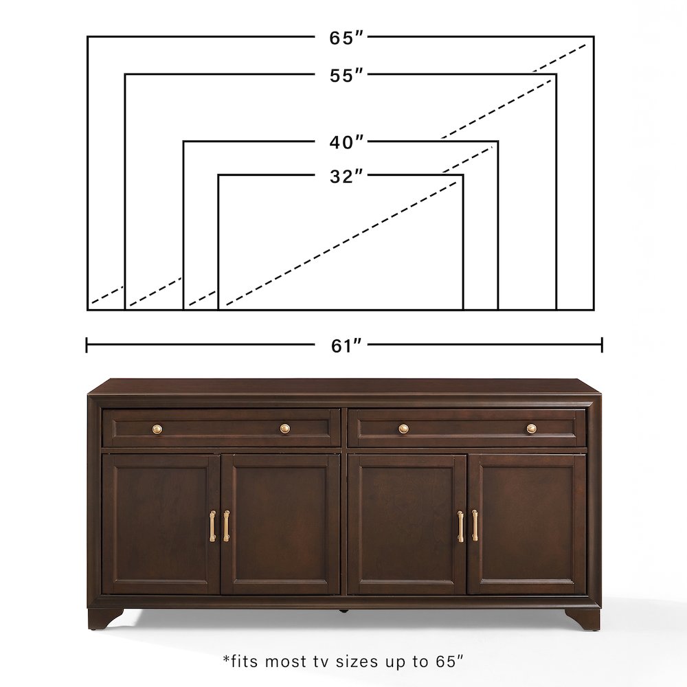 Tara Sideboard Brown. Picture 11
