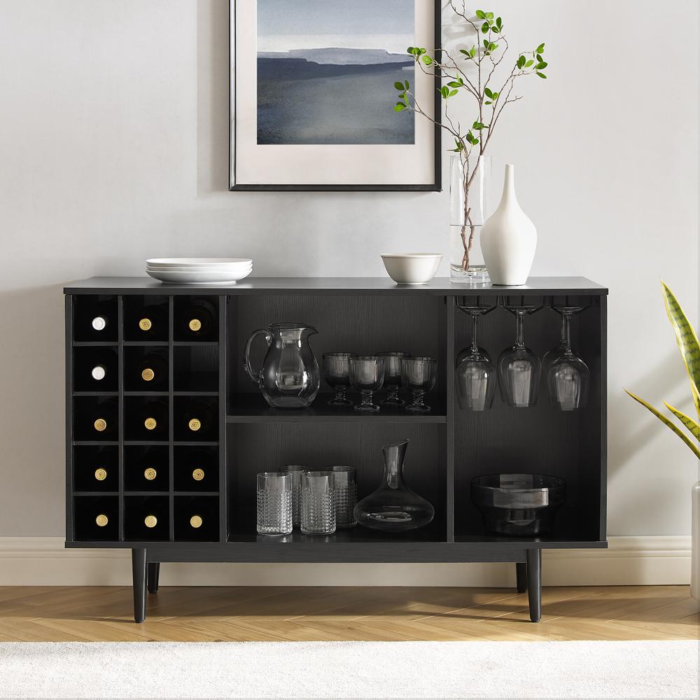 Liam Wine Rack Sideboard. Picture 4