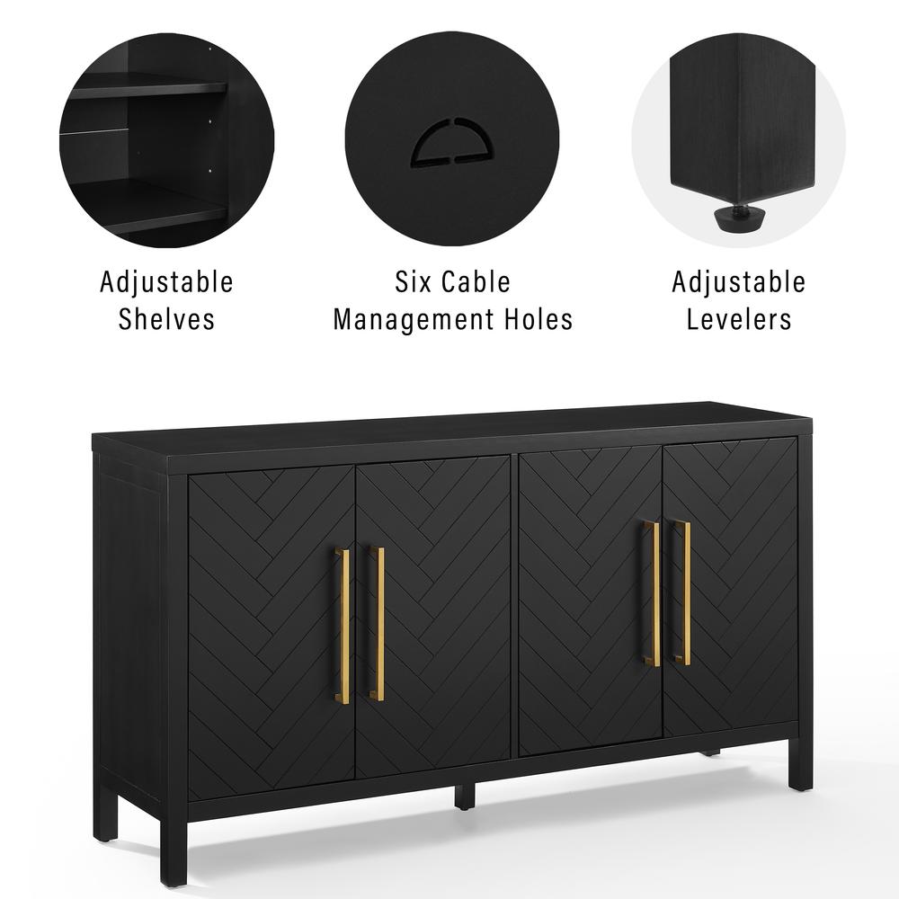 Sideboard Matte Black. Picture 6