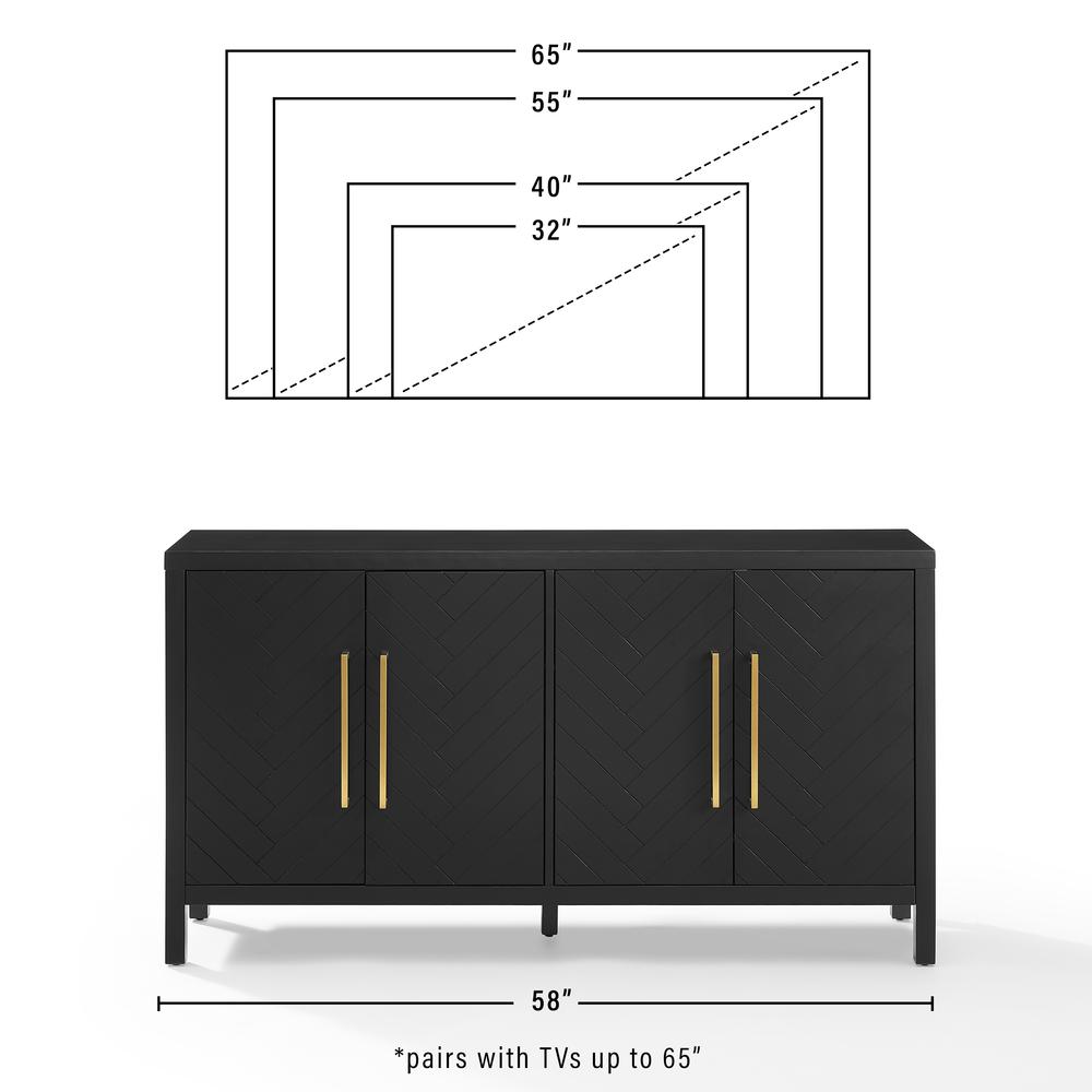 Sideboard Matte Black. Picture 5