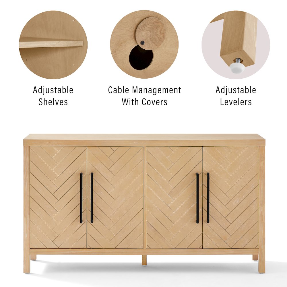 Darcy Sideboard Natural. Picture 10