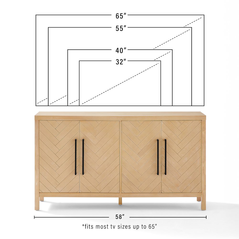 Darcy Sideboard Natural. Picture 11