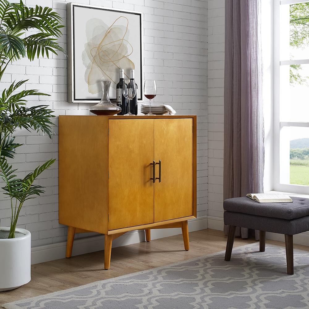 Landon Bar Cabinet Acorn. Picture 6