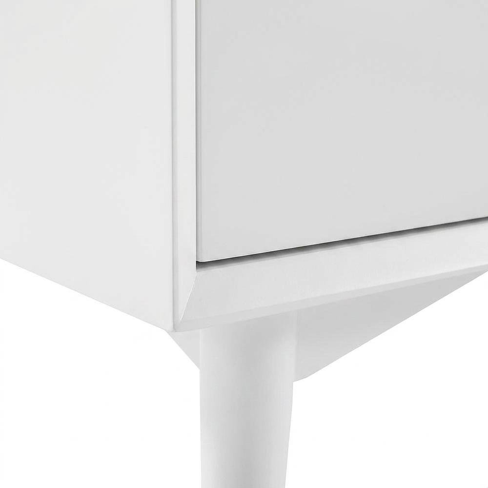 Black bar cabinet with anti-tip hardware and ample storage space. Picture 6