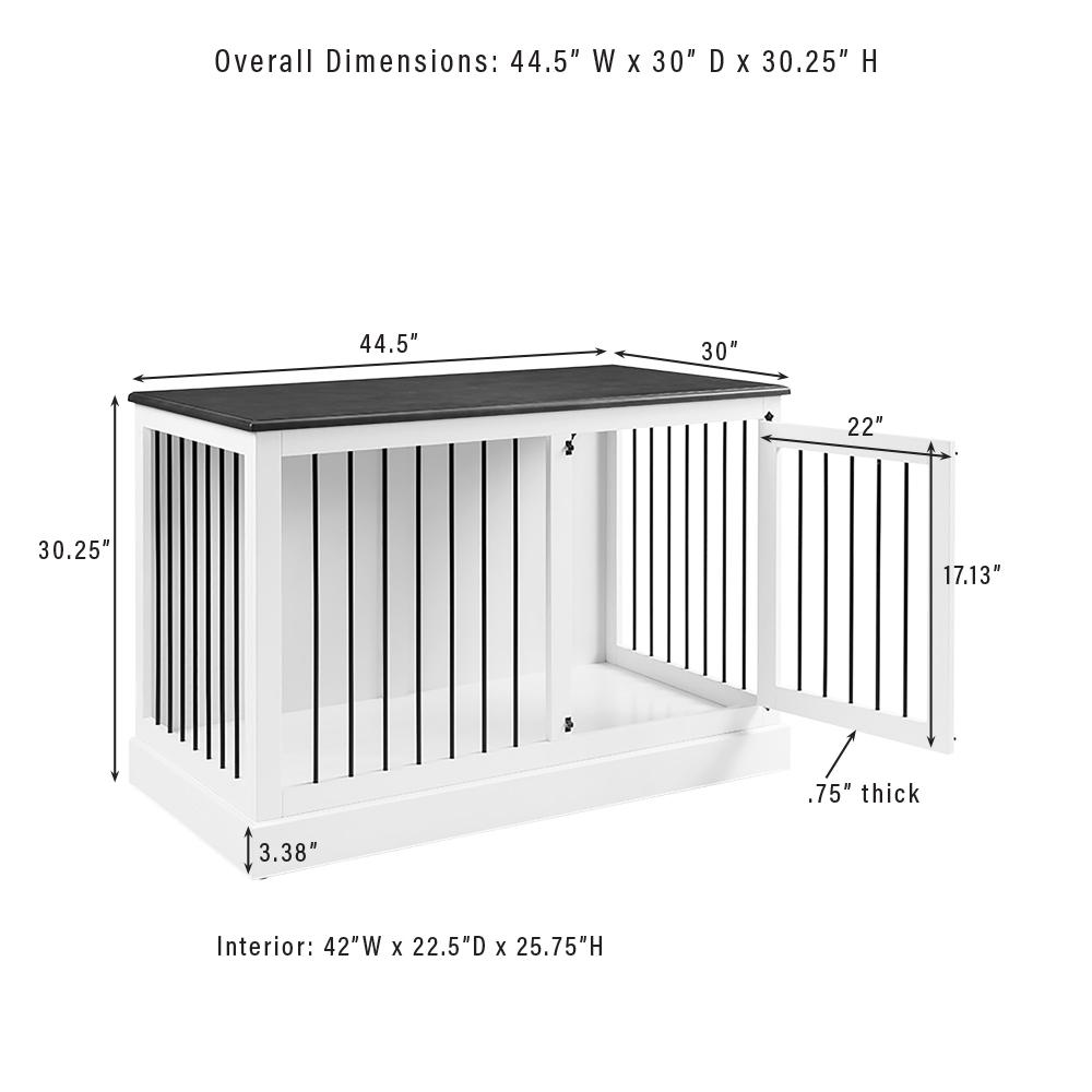 Winslow Small Credenza Dog Crate. Picture 2