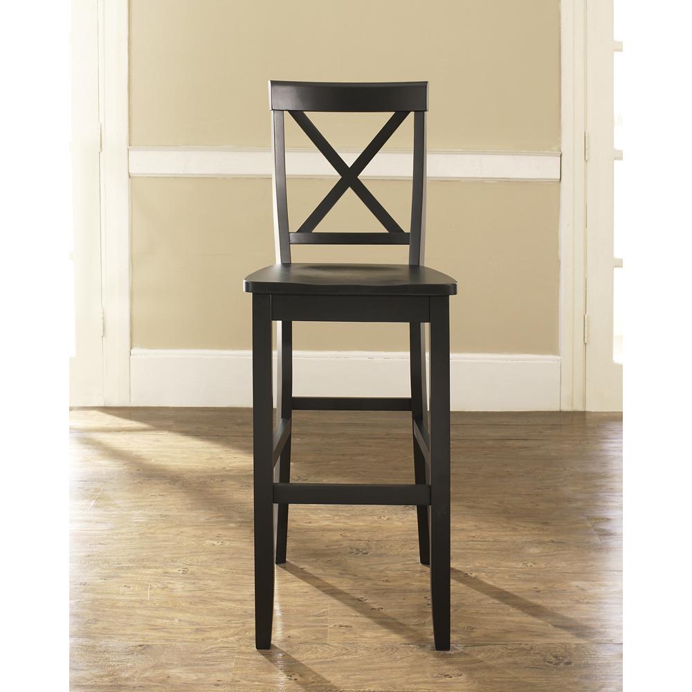 X-Back 2-Piece Bar Stool Set - 2 Stools. Picture 2