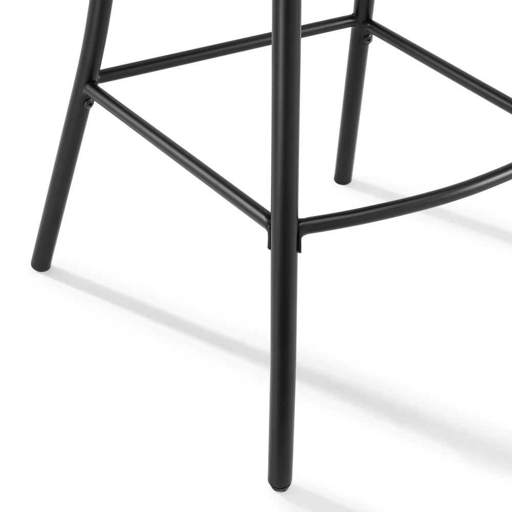 Camille 2-Piece Counter Height Bar Stool Set - 2 Stools. Picture 4