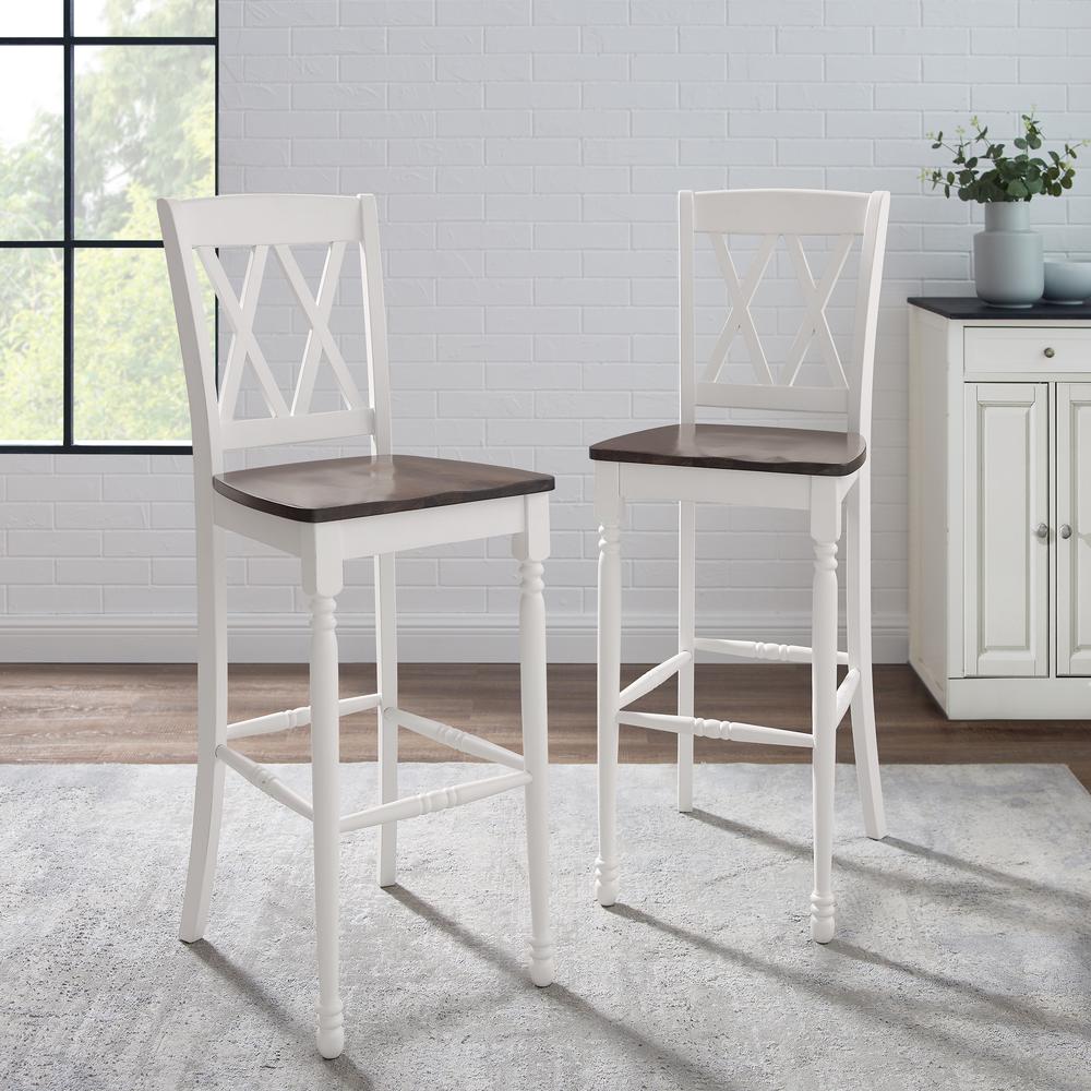 Shelby 2-Piece Bar Stool Set - 2 Stools. Picture 3