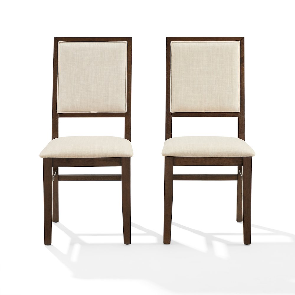 Joanna 2-Piece Upholstered Back Dining Chair Set - 2 Upholstered Chairs. Picture 2