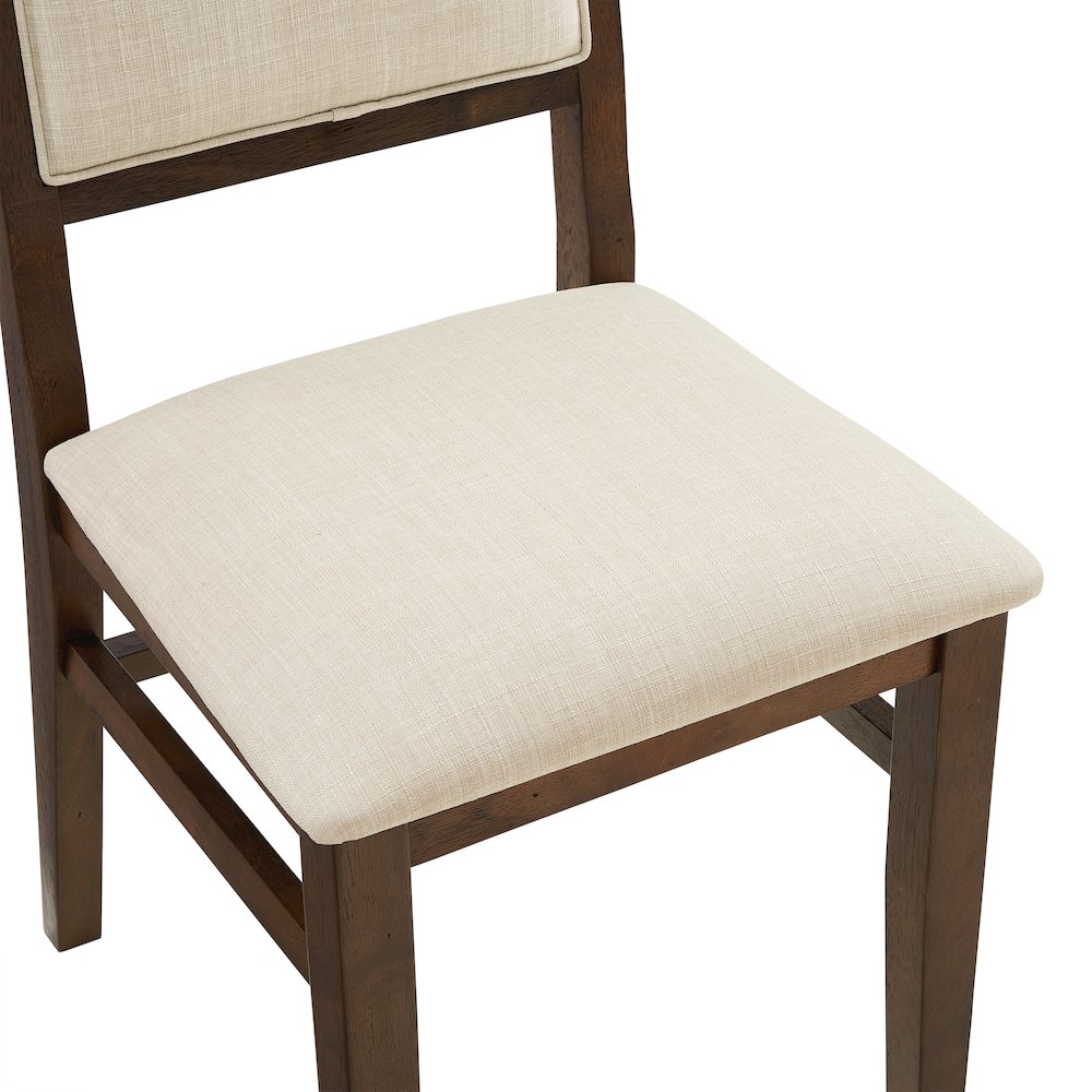 Joanna 2-Piece Upholstered Back Dining Chair Set - 2 Upholstered Chairs. Picture 8