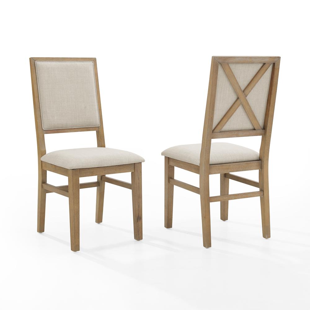 Joanna 2-Piece Upholstered Back Dining Chair Set. Picture 8