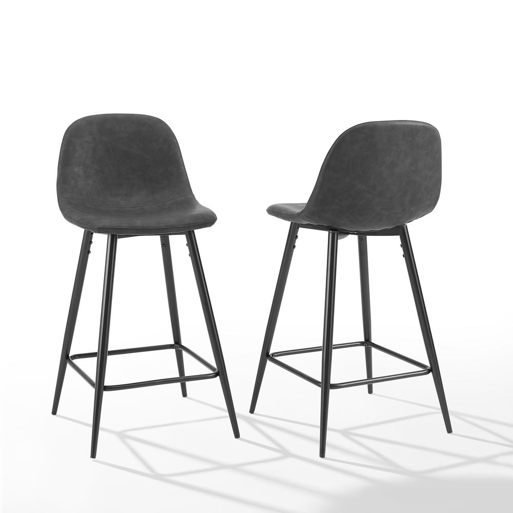 Weston 2-Piece Counter Height Bar Stool Set. Picture 6