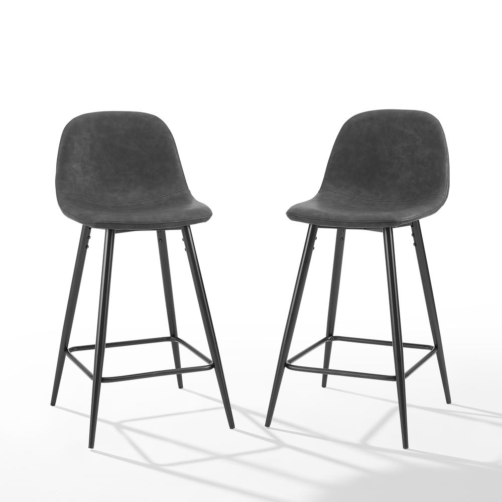 Weston 2-Piece Counter Height Bar Stool Set. Picture 7