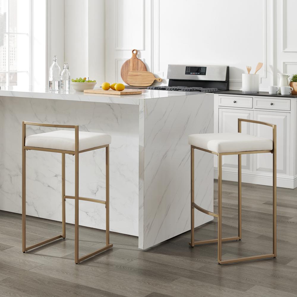 Harlowe 2-Piece Bar Stool Set - 2 Stools. Picture 7
