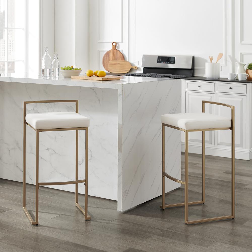 Harlowe 2-Piece Bar Stool Set - 2 Stools. Picture 6