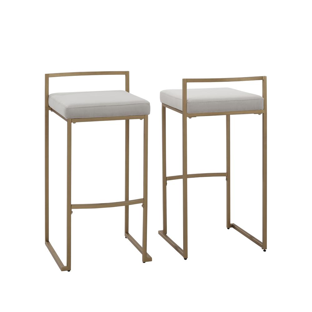 Harlowe 2-Piece Bar Stool Set. Picture 1
