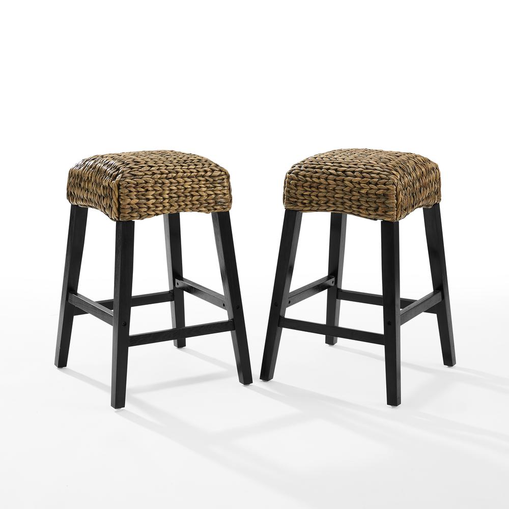 Edgewater 2-Piece Backless Counter Height Bar Stool Set. Picture 3