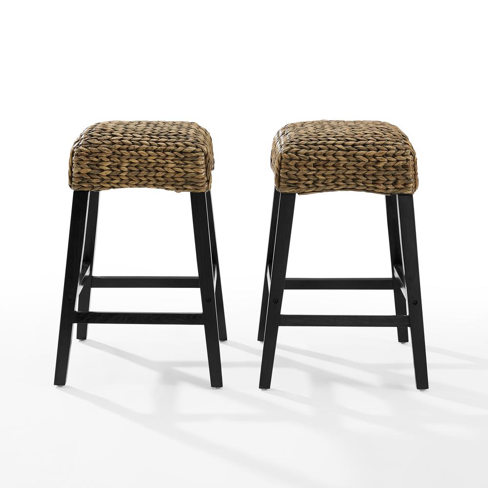 Edgewater 2-Piece Backless Counter Height Bar Stool Set. Picture 5