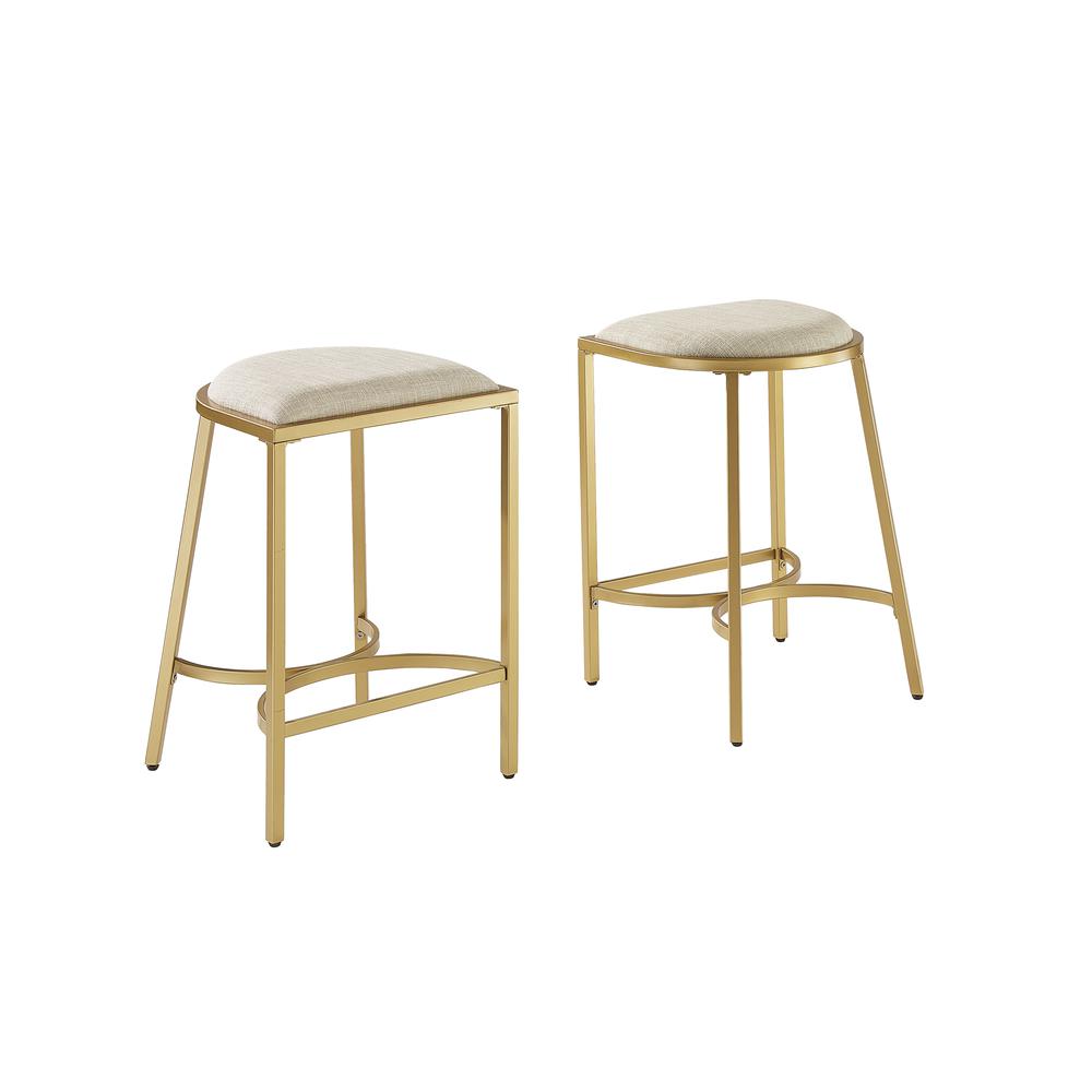Ellery 2-Piece Counter Height Bar Stool Set. Picture 1