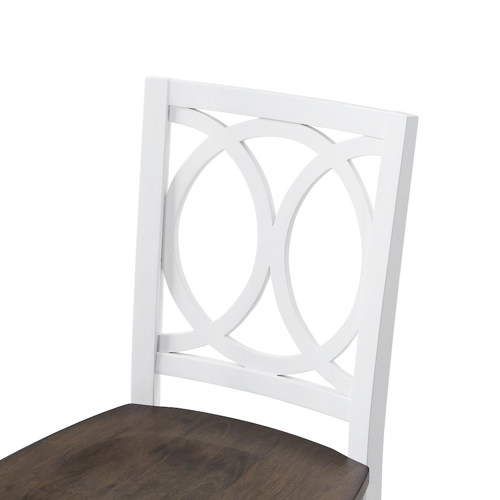 Charlotte 2-Piece Counter Height Bar Stool Set. Picture 4