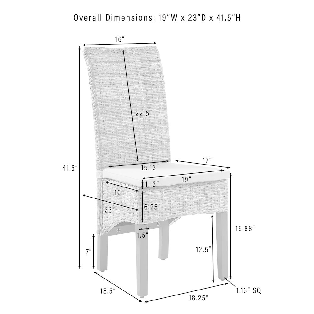 Edelyn 2-Piece Dining Chair Set - 2 Chairs. Picture 9