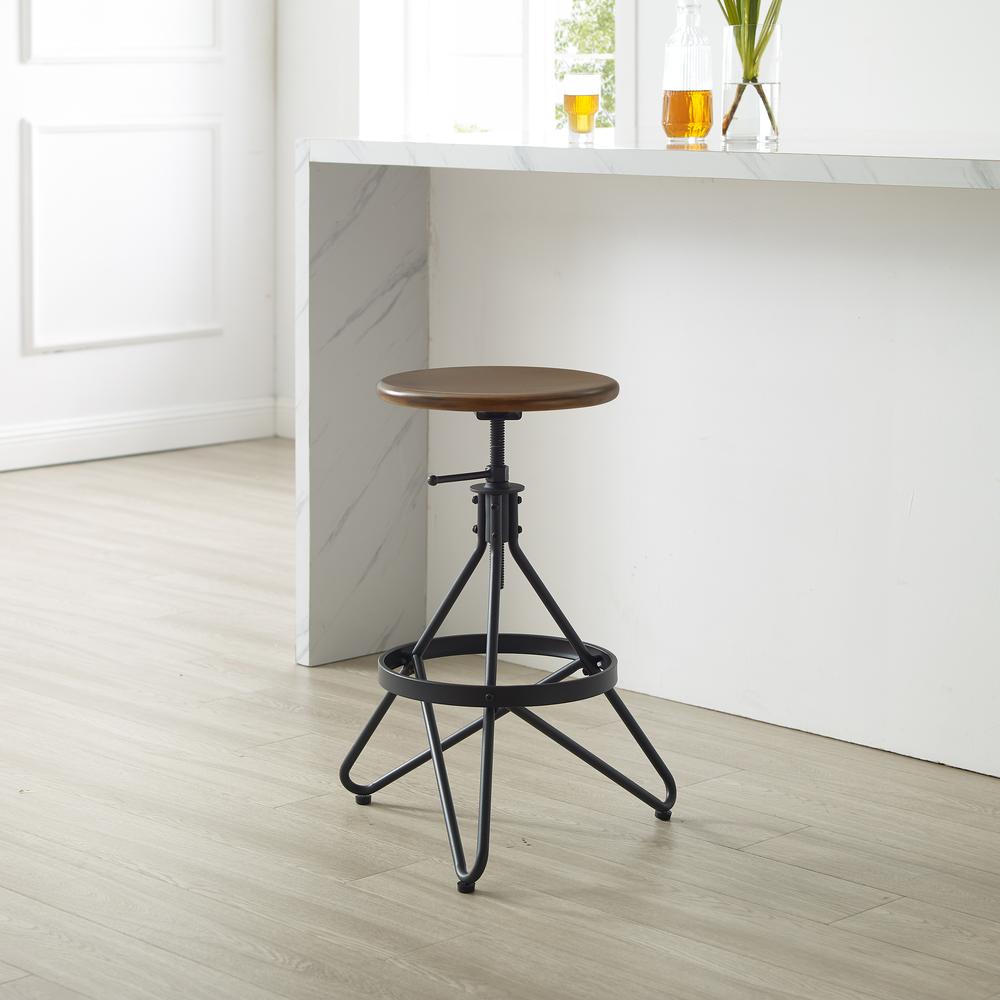 Kalen Adjustable Height Swivel Bar Stool. Picture 2