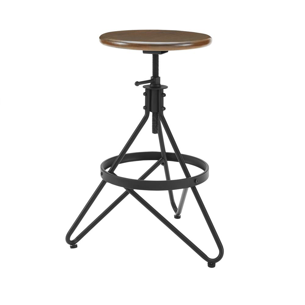 Kalen Adjustable Height Swivel Bar Stool. Picture 7