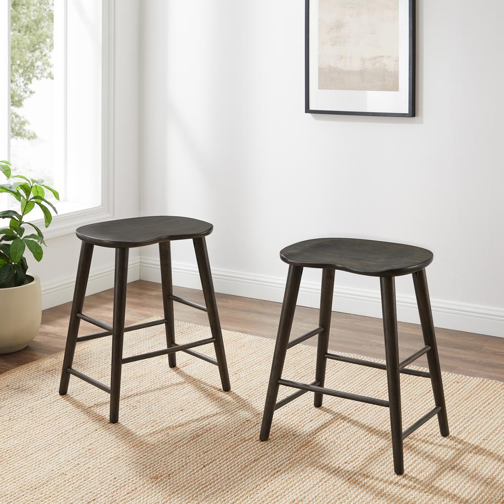 Maddox 2-Piece Counter Height Bar Stool Set - 2 Stools. Picture 2