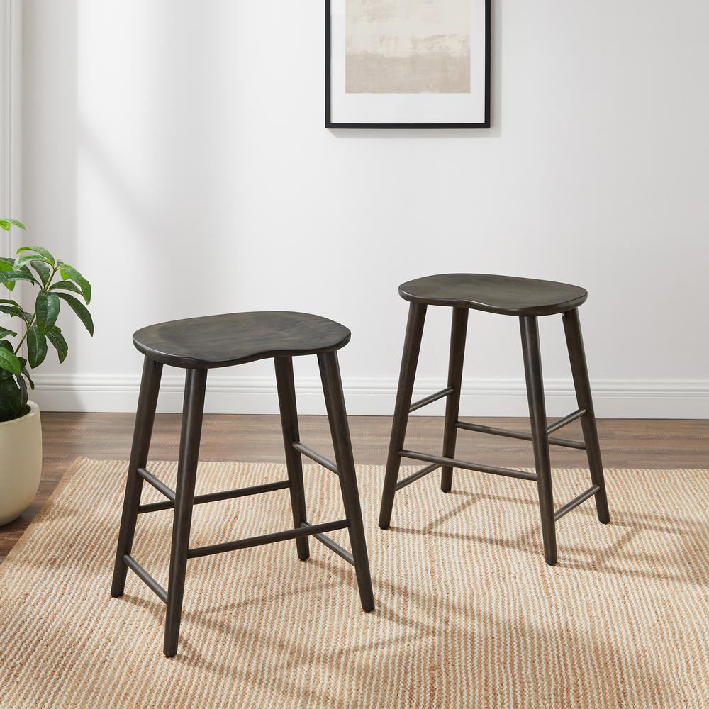 Maddox 2-Piece Counter Height Bar Stool Set - 2 Stools. Picture 3