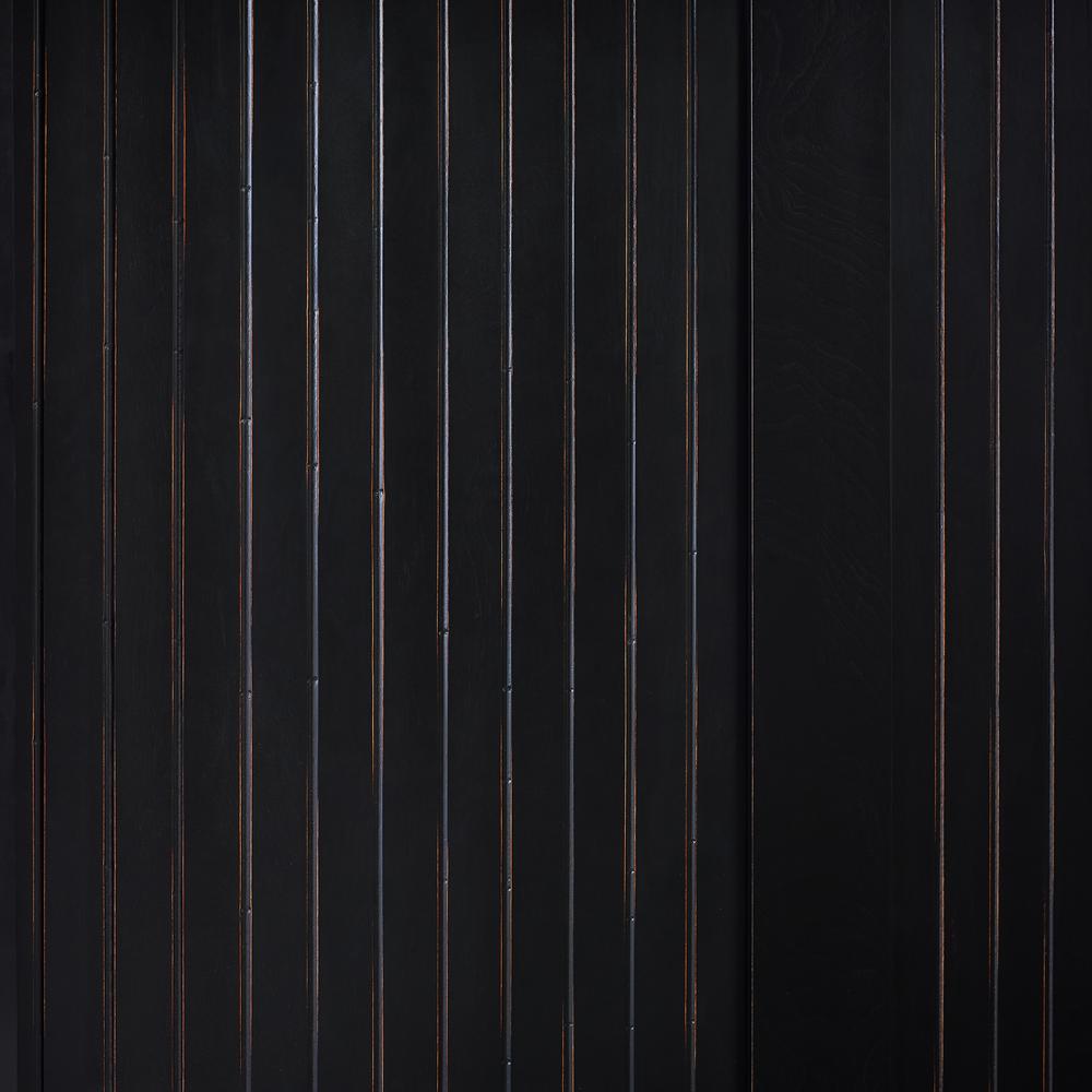 Seaside Hall Tree Distressed Black. Picture 8