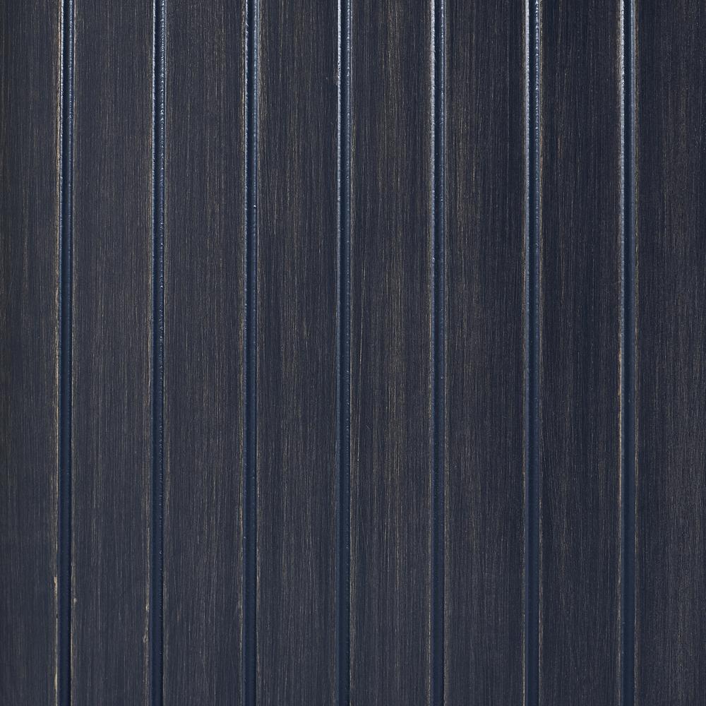 Seaside Hall Tree Distressed Navy. Picture 5
