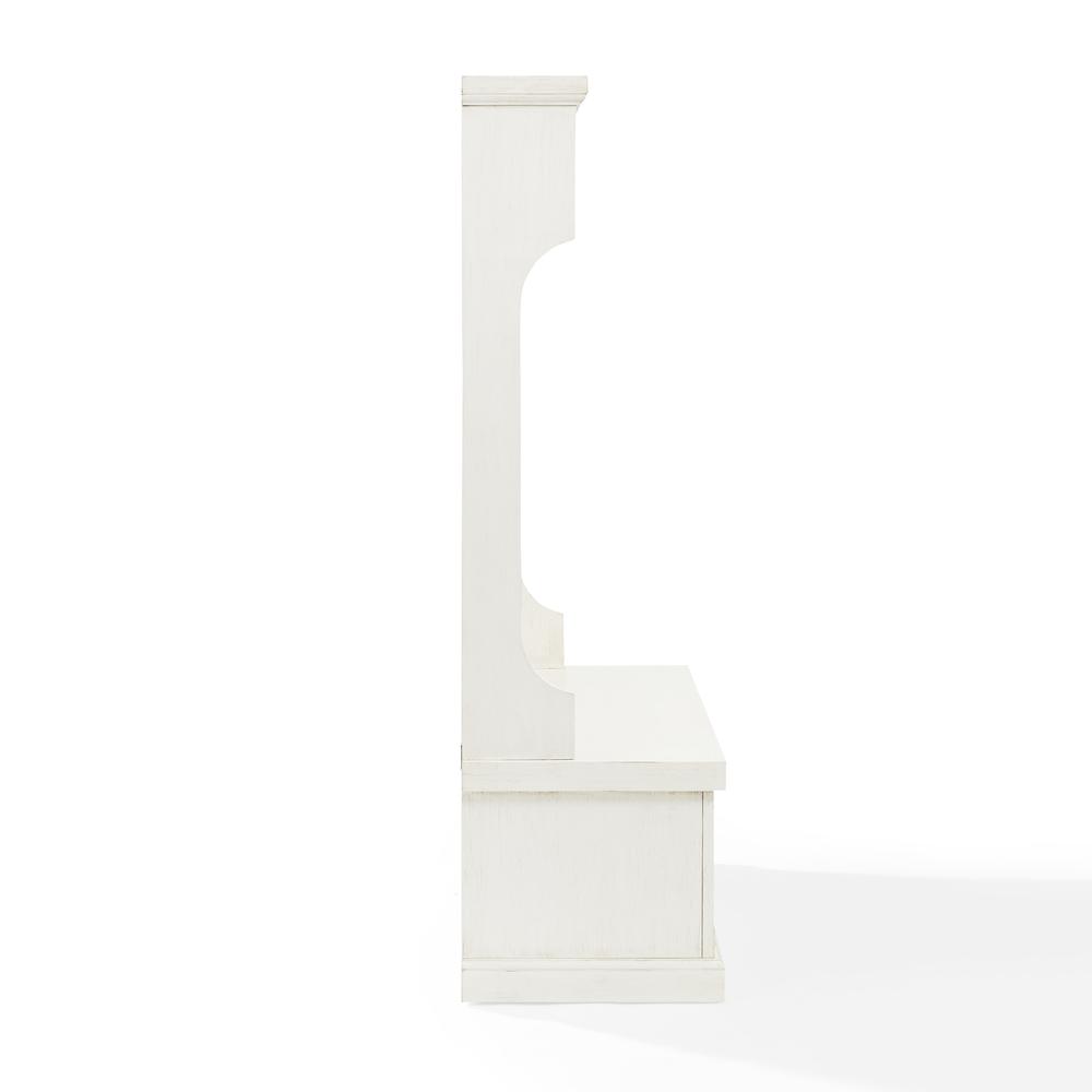 Seaside Hall Tree Distressed White. Picture 4