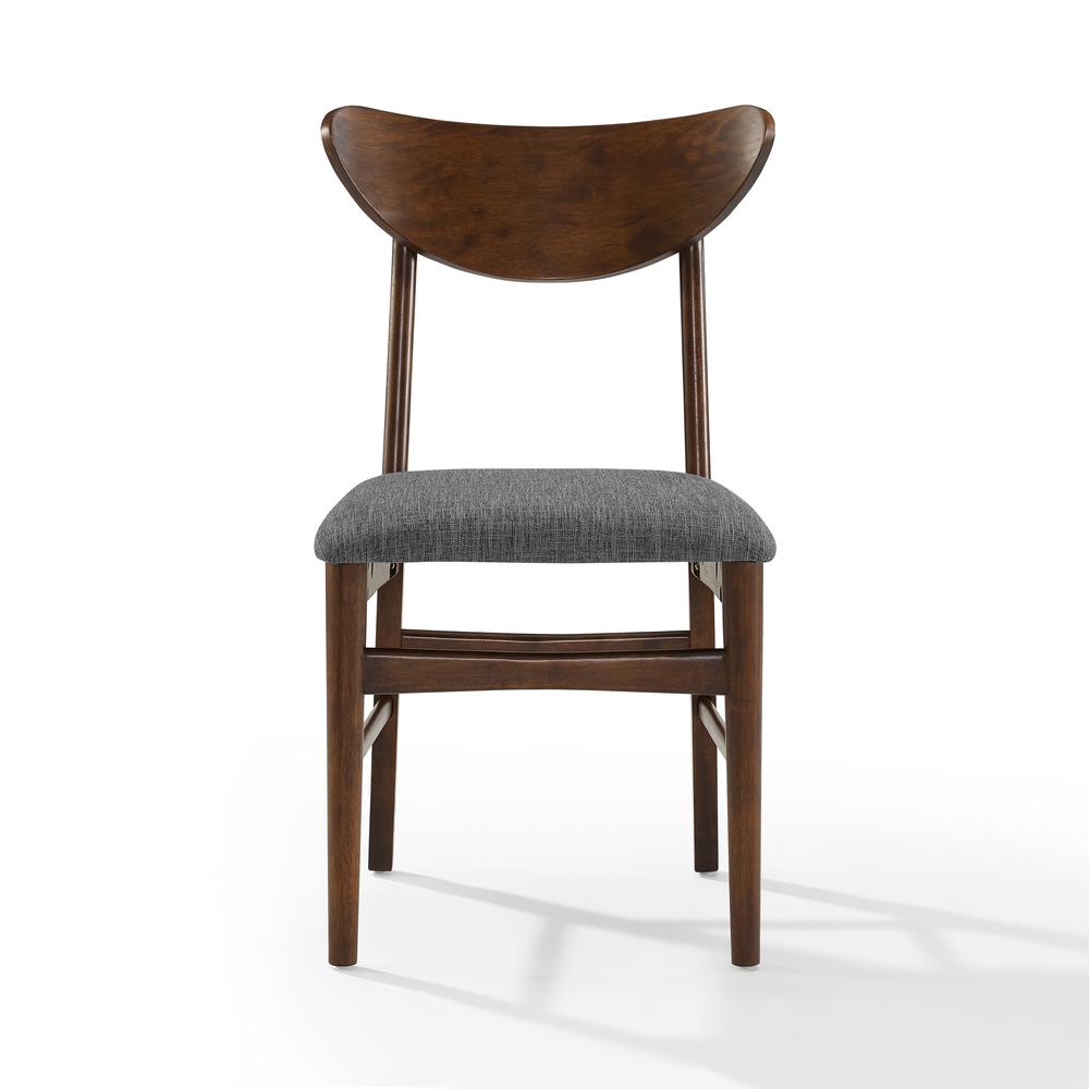 Landon 2-Piece Wood Dining Chairs W/Upholstered Seat - 2 Wood Back Chairs. Picture 10