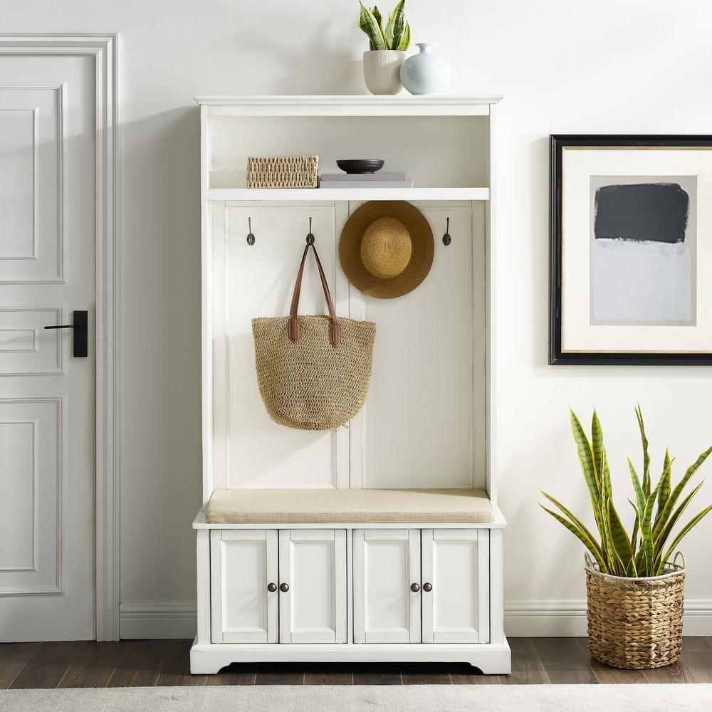 Holbrook Traditional Wood Hall Tree - Thumbnail 2