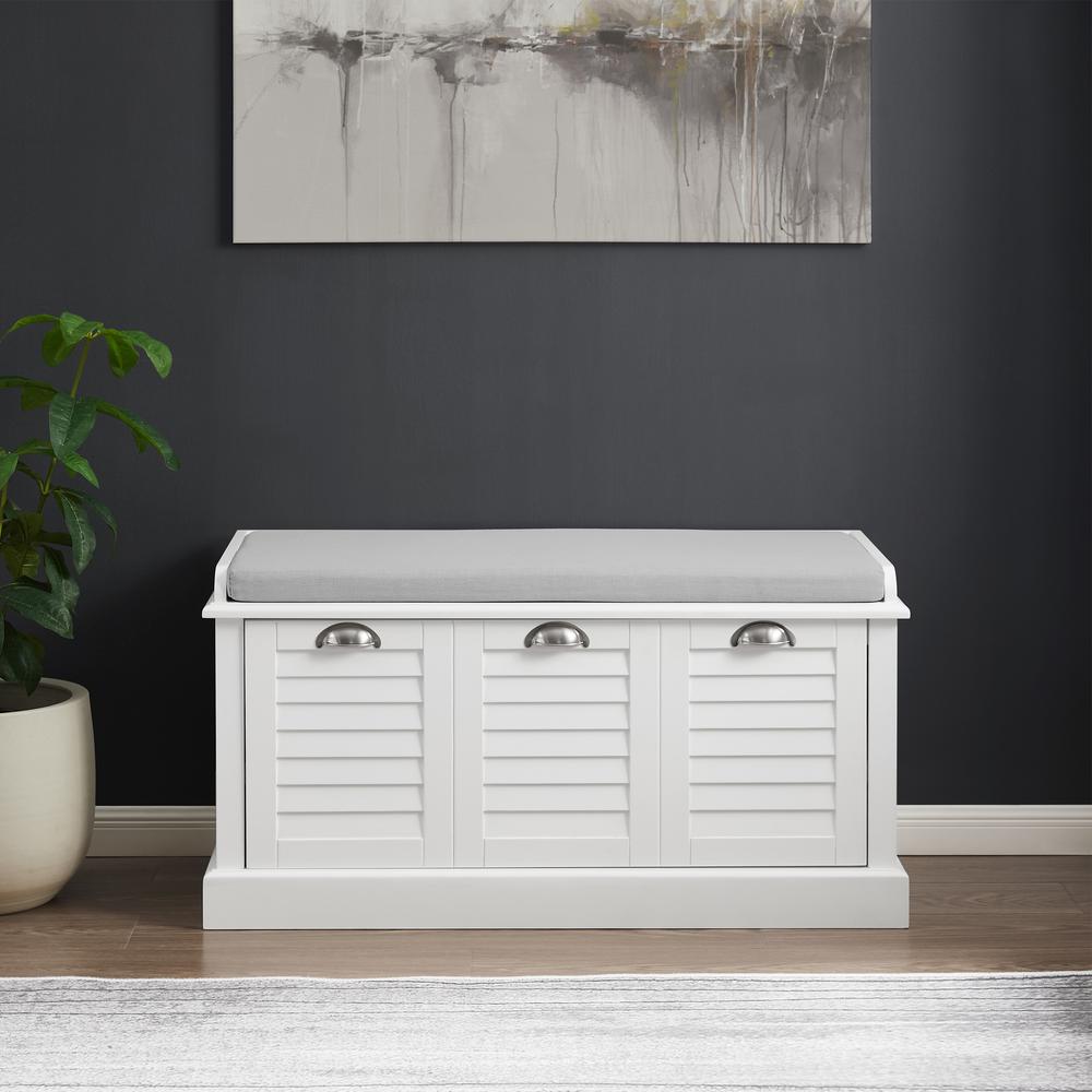Ellison Entryway Storage Bench. Picture 4