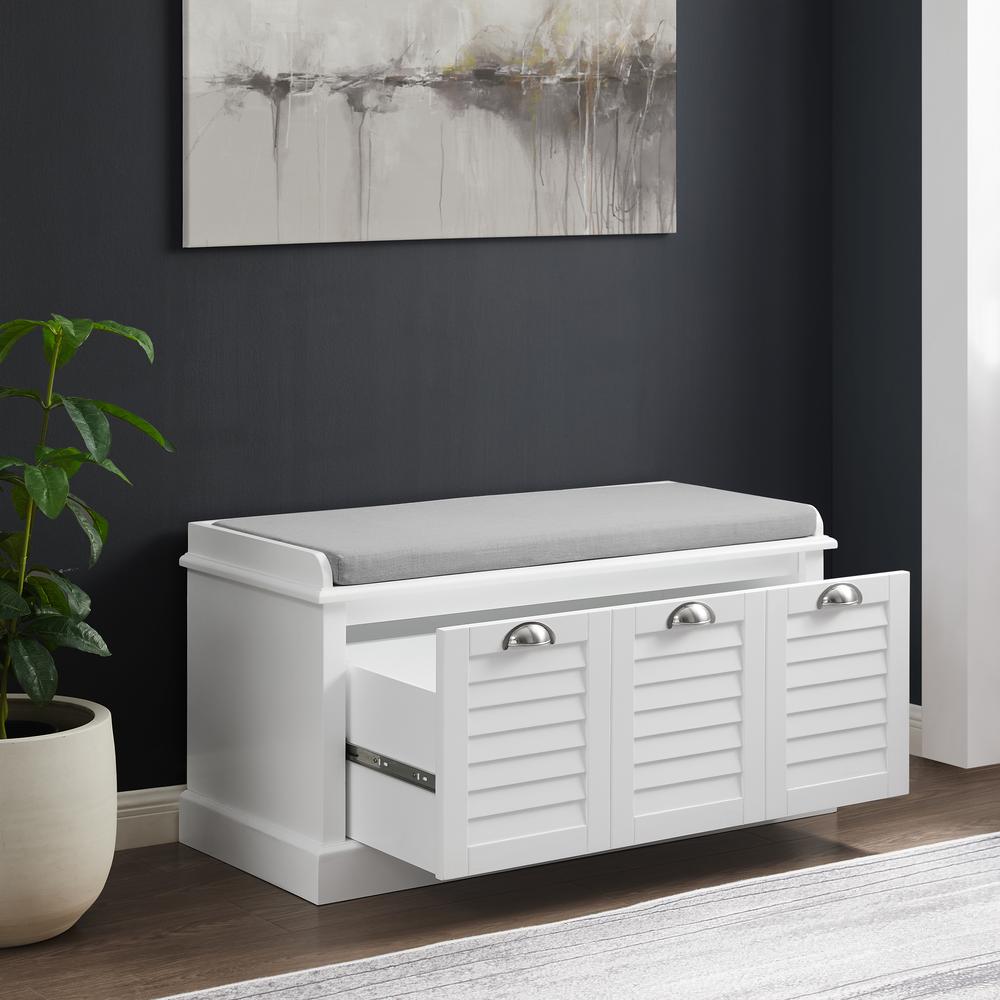 Ellison Entryway Storage Bench. Picture 5