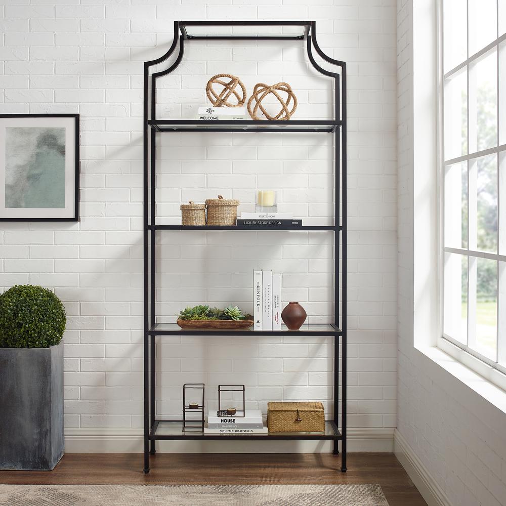 Aimee Etagere Bookcase. Picture 2