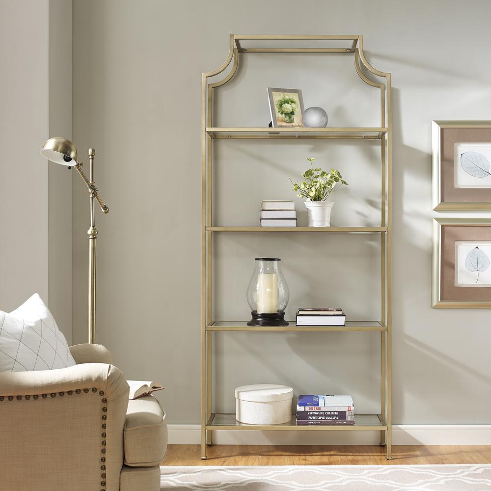Aimee Etagere Bookcase. Picture 4