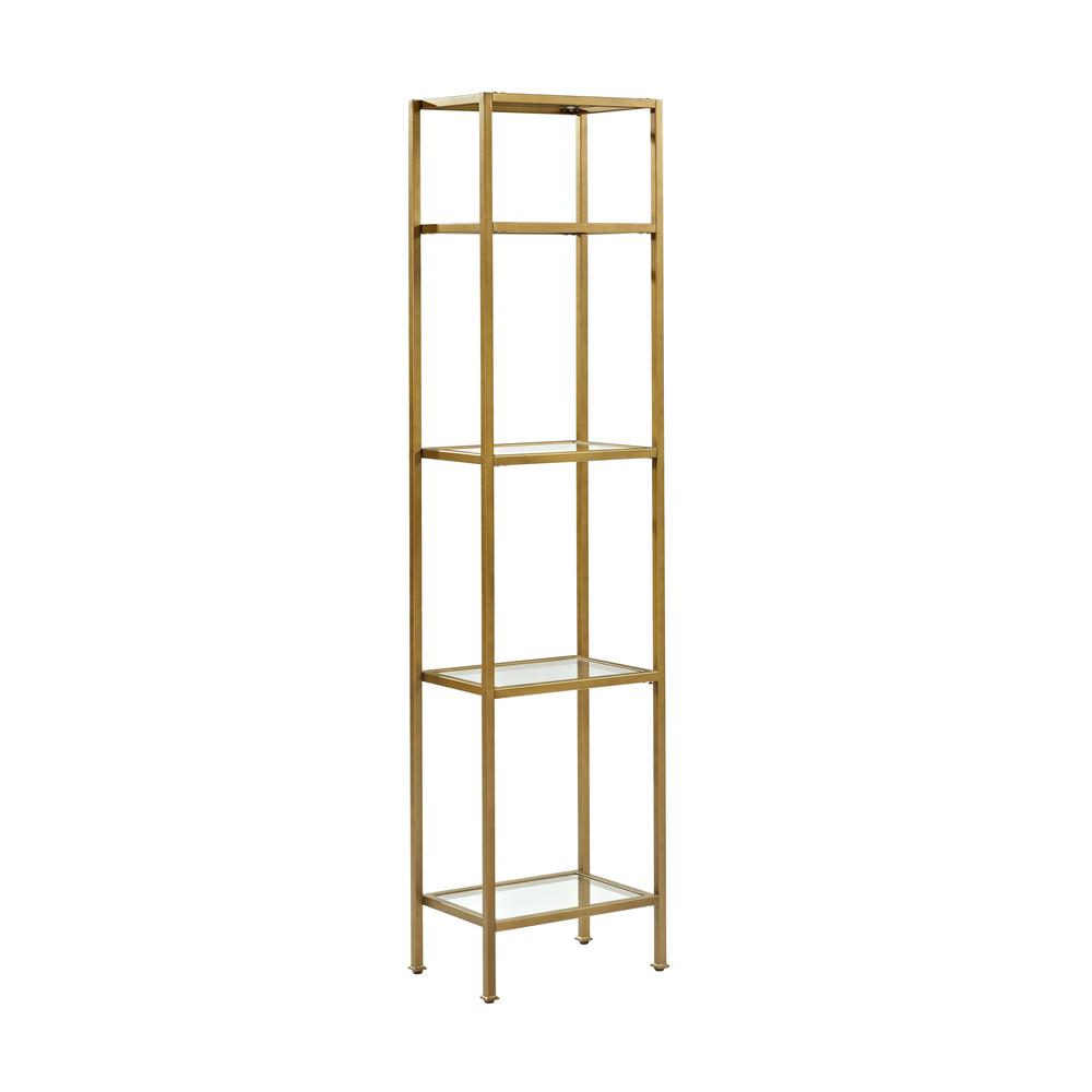 Aimee Narrow Etagere Bookcase. Picture 1