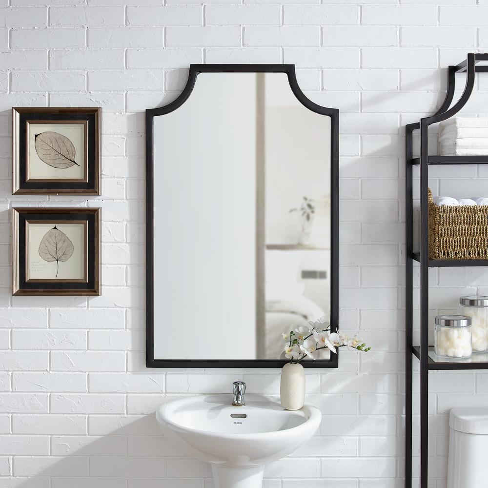 Aimee Bath Mirror Oil Rubbed Bronze. Picture 2