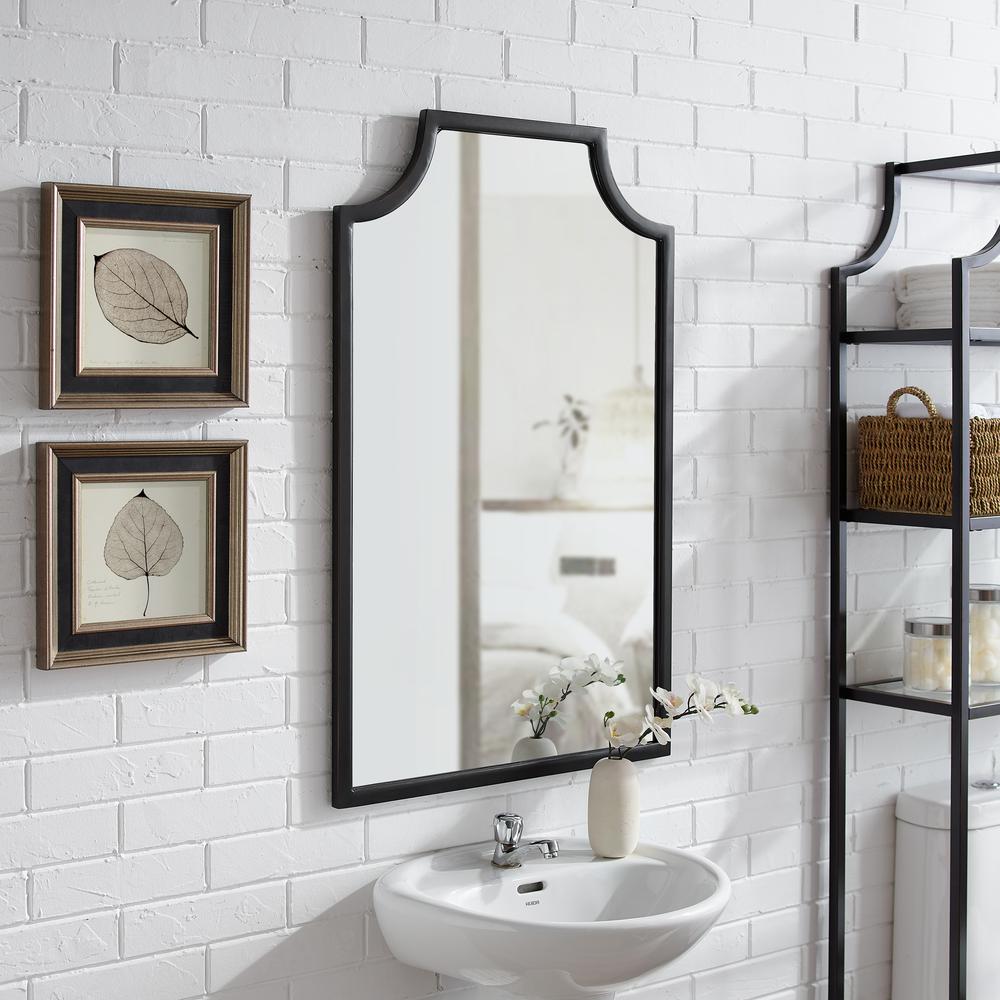Aimee Bath Mirror Oil Rubbed Bronze. Picture 3