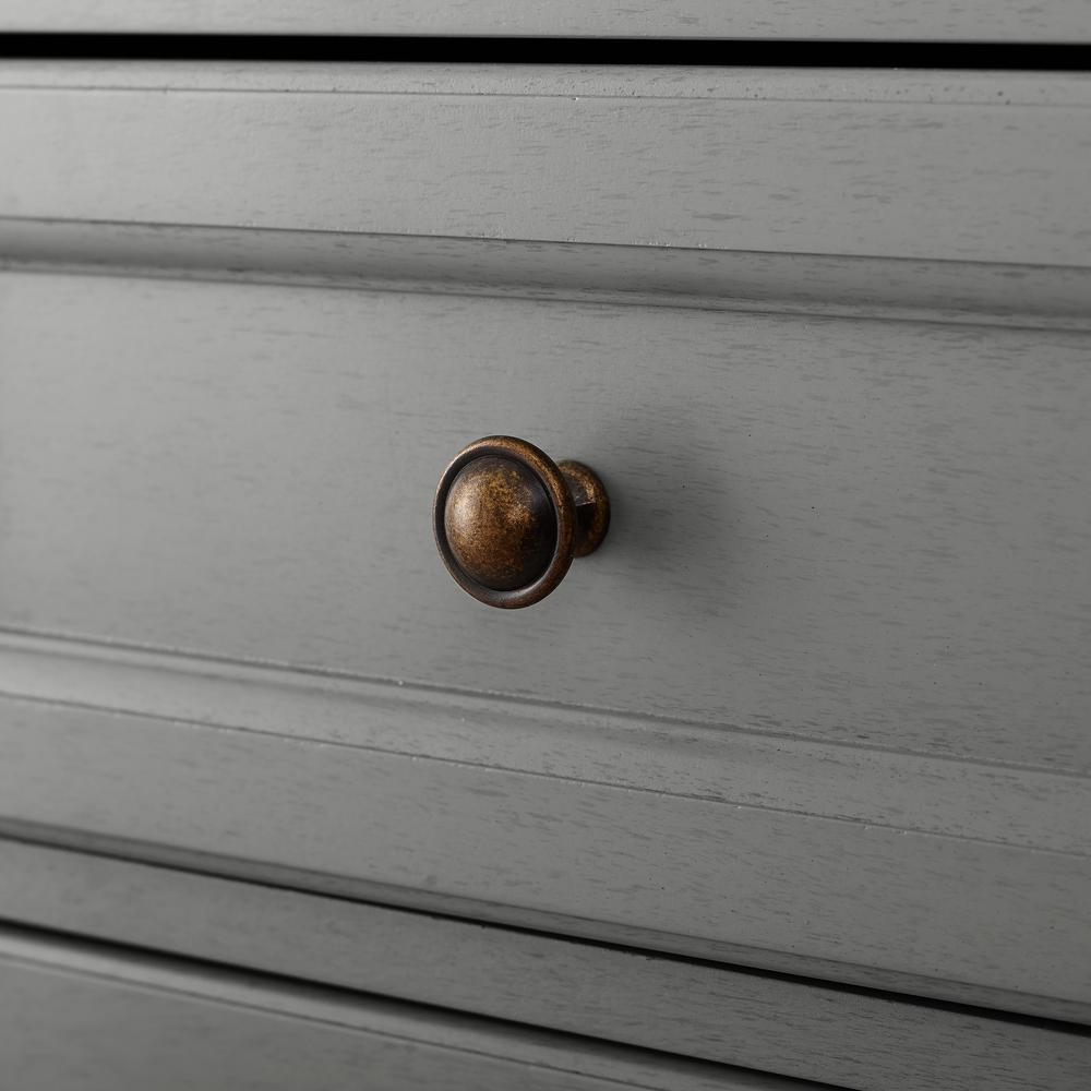 Tara Linen Cabinet Gray. Picture 6