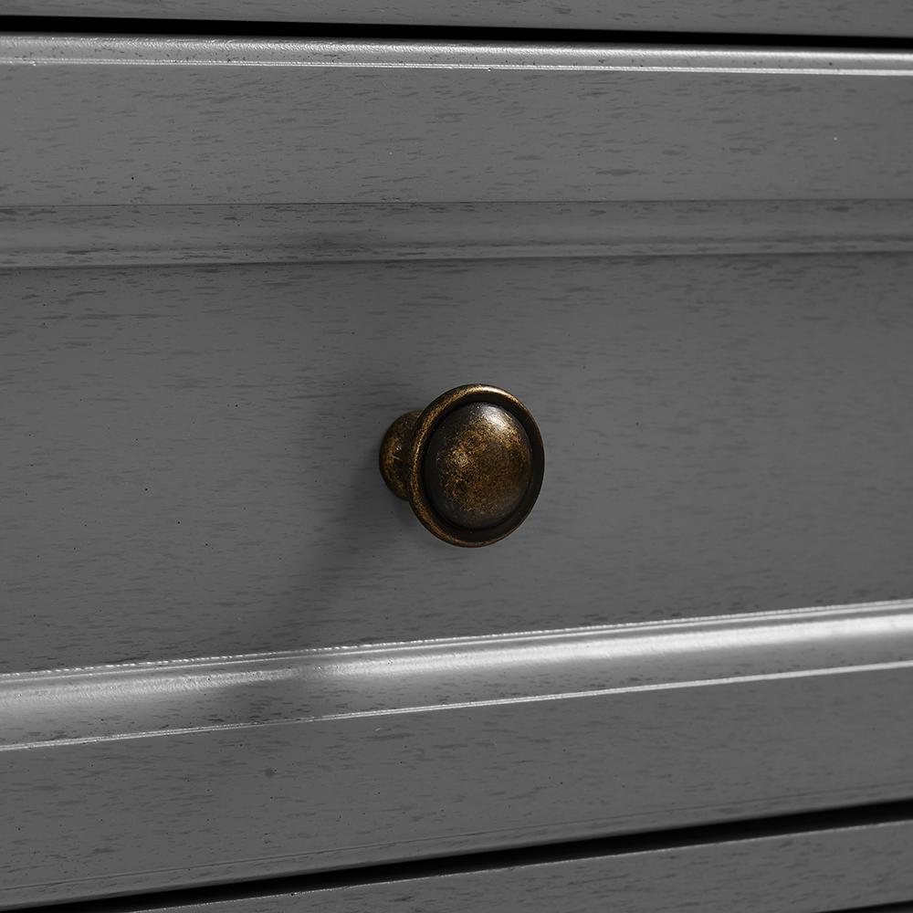 Tara Linen Cabinet Gray. Picture 10