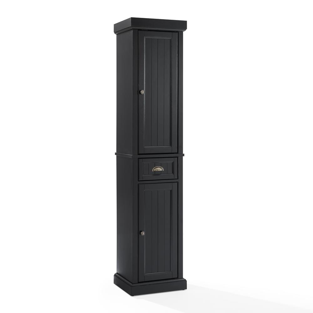 Seaside Tall Linen Storage Cabinet. Picture 5