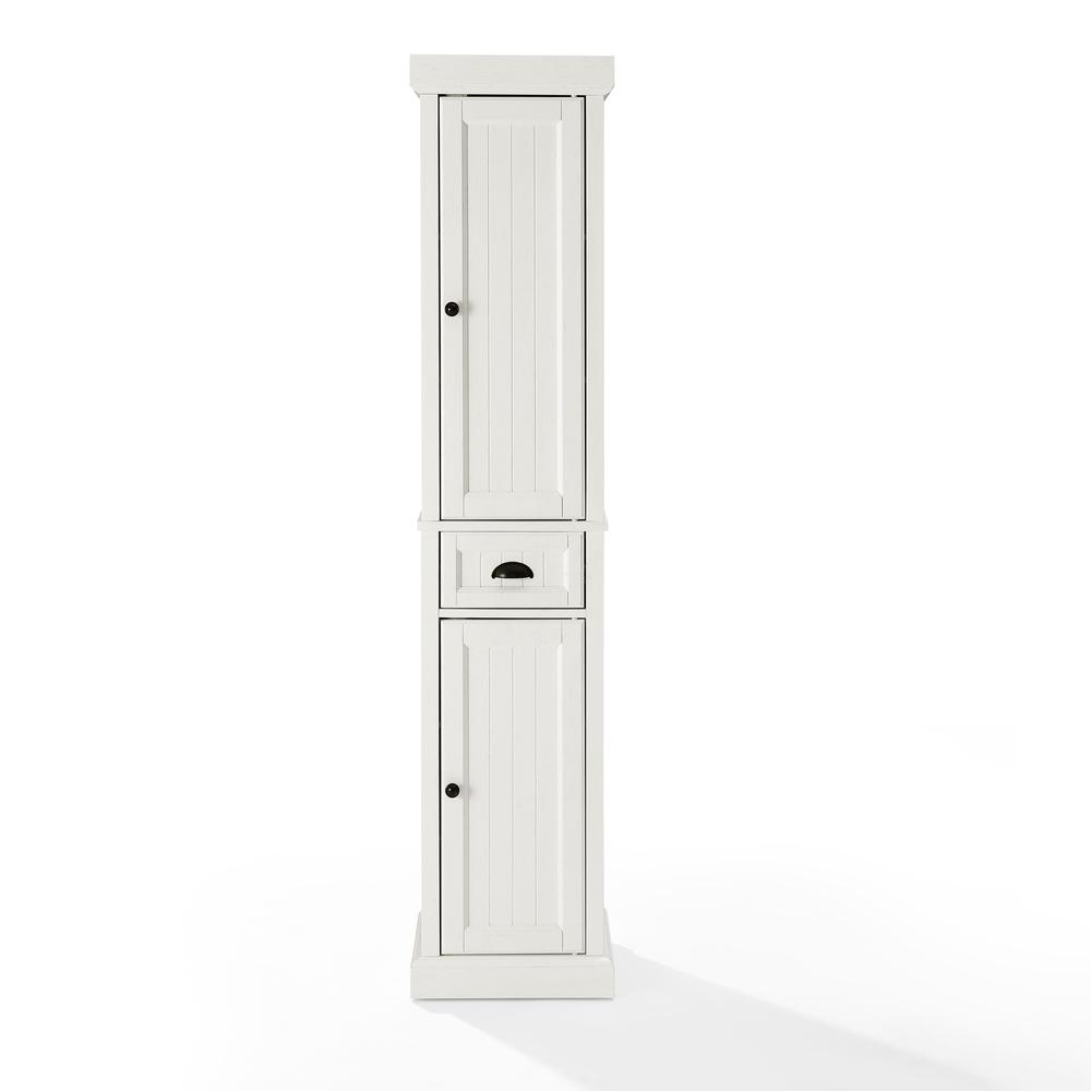 Seaside Tall Linen Storage Cabinet. Picture 2
