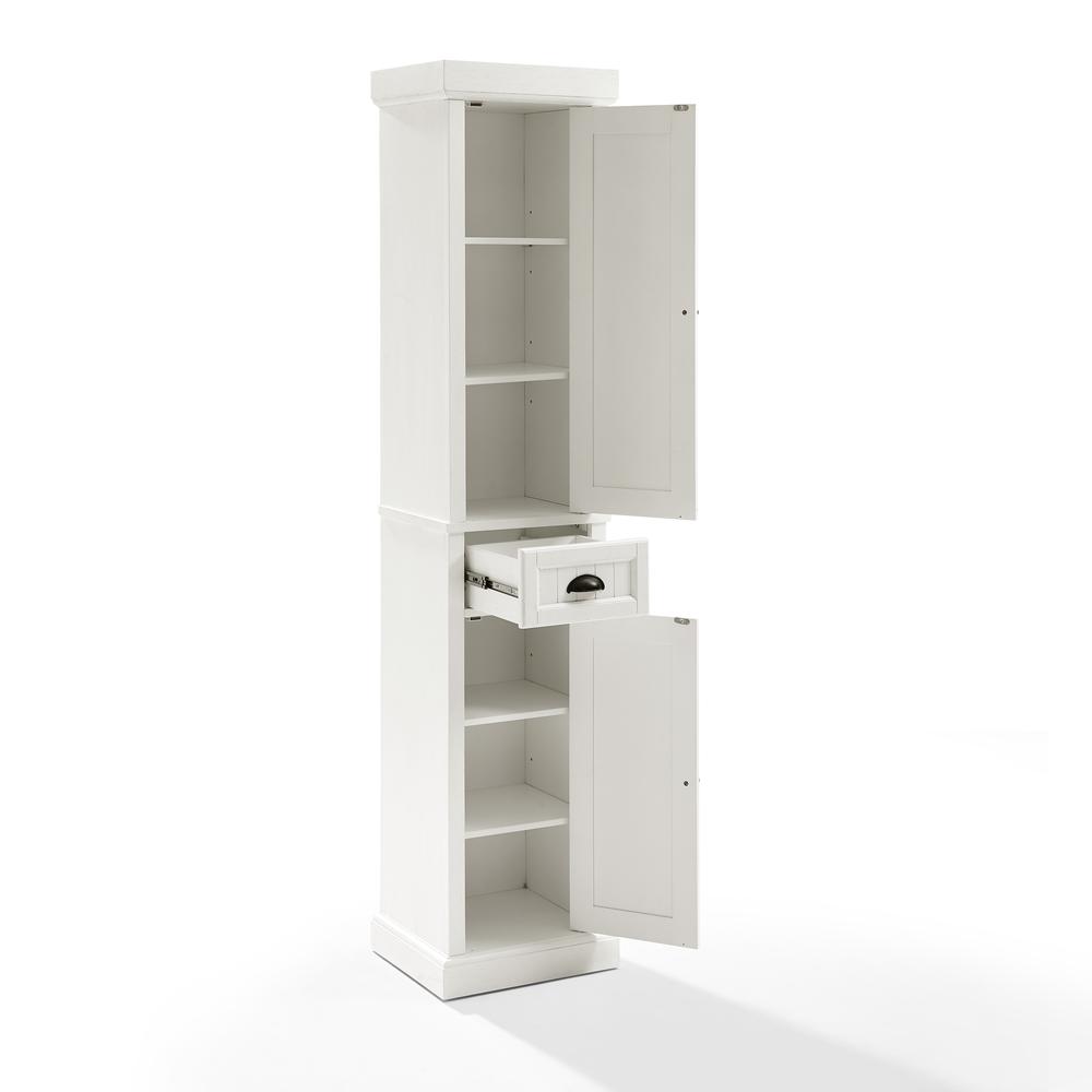 Seaside Tall Linen Storage Cabinet. Picture 4